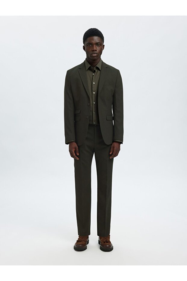 Hose Gewebter Wollgemisch - 6