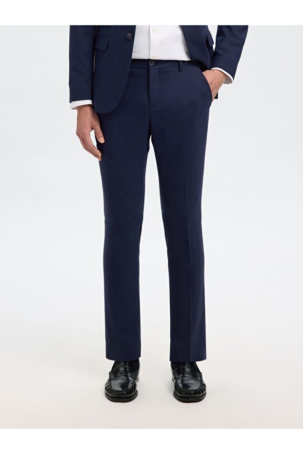 Hose Gewebter Wollgemisch - 1