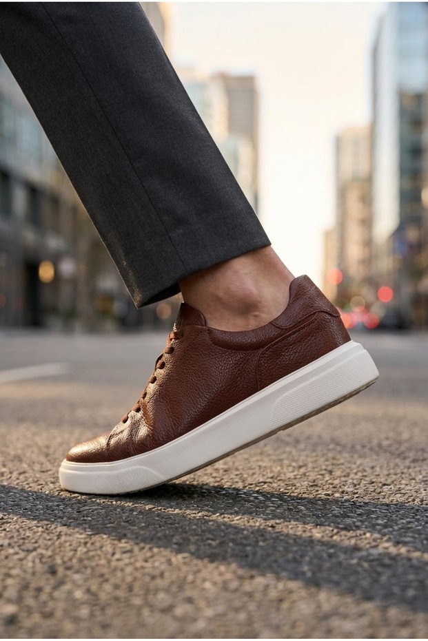 Tommy Men's Daily Comfort Sole Shoes 112230222-100490 Brown
