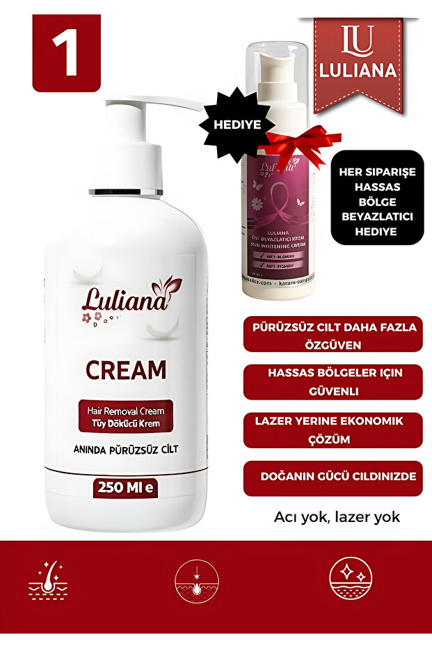 Luliana Tüy Dökücü Krem
