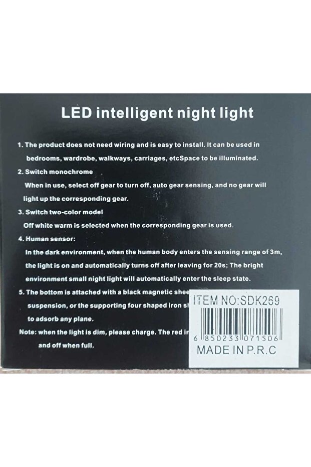 Hareket sensörlü Şarjlı Lamba - 4