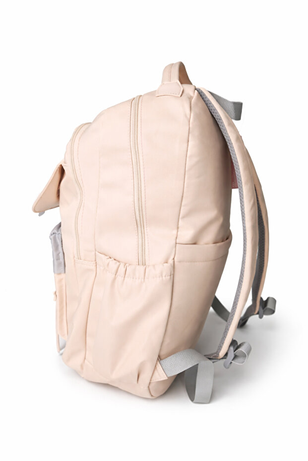 حقيبة ظهر مدرسية مع جيب للبودرة - 3