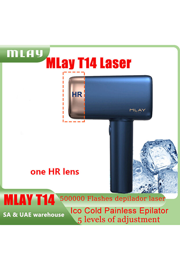 T14 Laser Hair Removal Device Ice Cooling IPL Laser Epilator Automatic Depilador Replaceable Laser