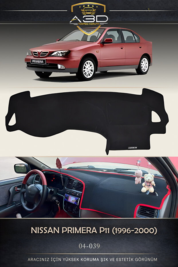 Nissan Primera P11 1996-2000 Dashboard Protection Protective Cover Mat Cover Chest Panel