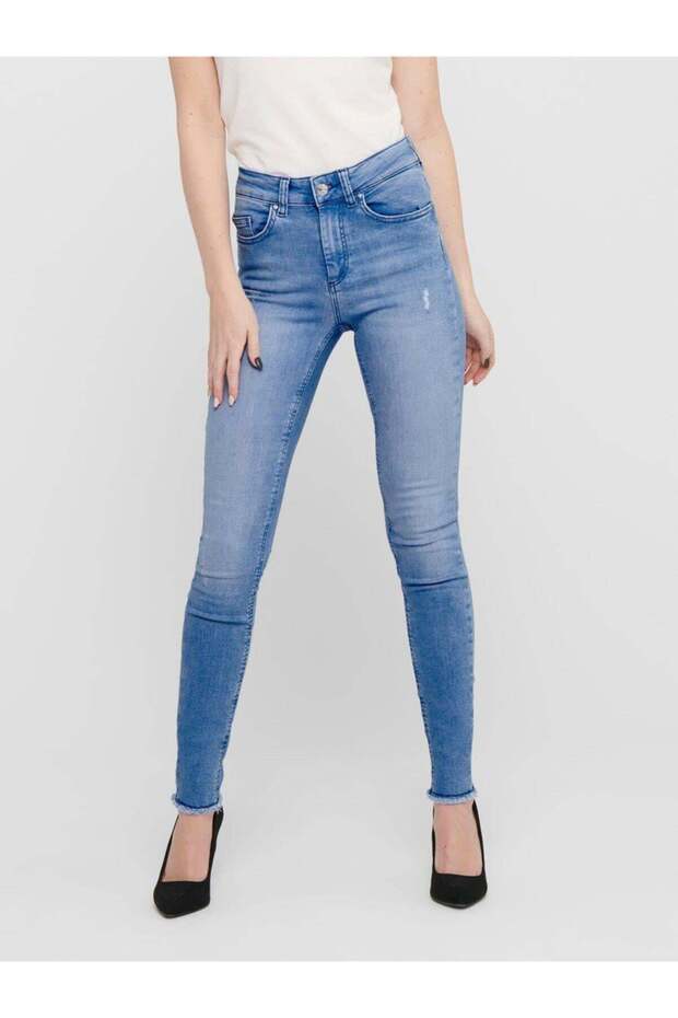 15178061 Onlblush Life Mid Sk Ak Raw Rea4347 Noos Women's Jean Pants