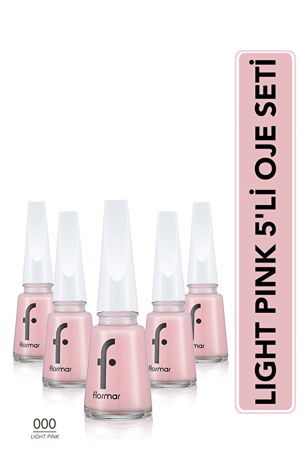 Light Pink 5'li Oje Seti - 2