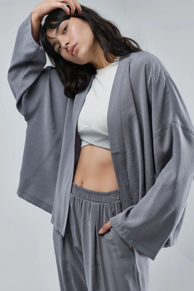 Busem Long Sleeve Relaxed Fit Kimono
