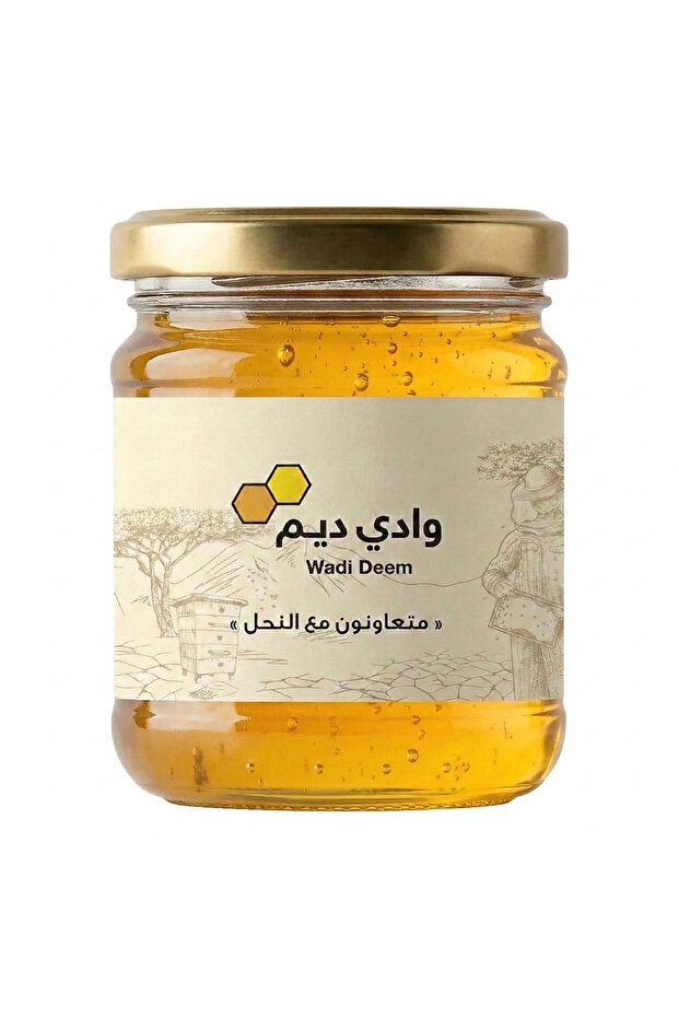 عسل أشجار السدر البري الخام إنتاج سعودي من مناحلنا الخاصة 250g