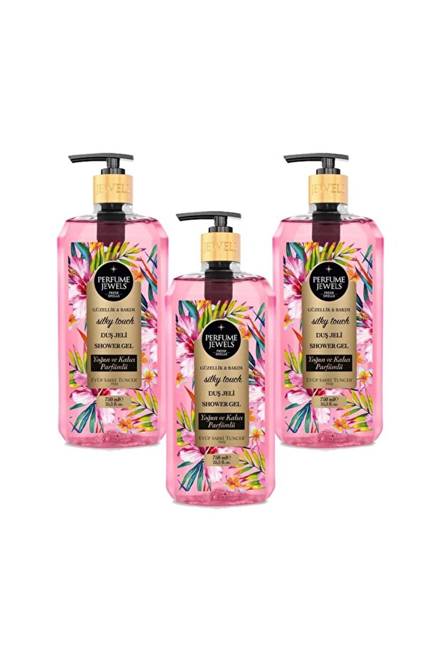 Silky Touch Shower Gel 750 ml X 3