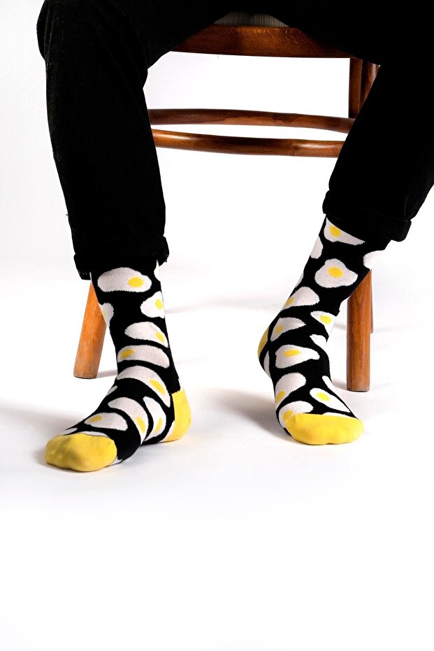 Egg Patterned Socks - 1