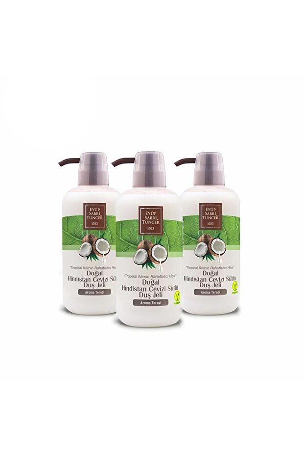 Düvenci Wholesale Coconut Milk Shower Gel Set 3-Pack