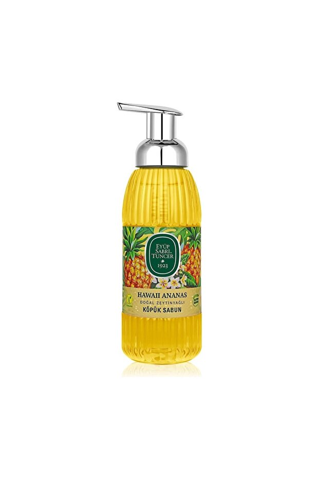 Hawaii Pineapple Natural Olive Oil Foam Soap 500 Ml