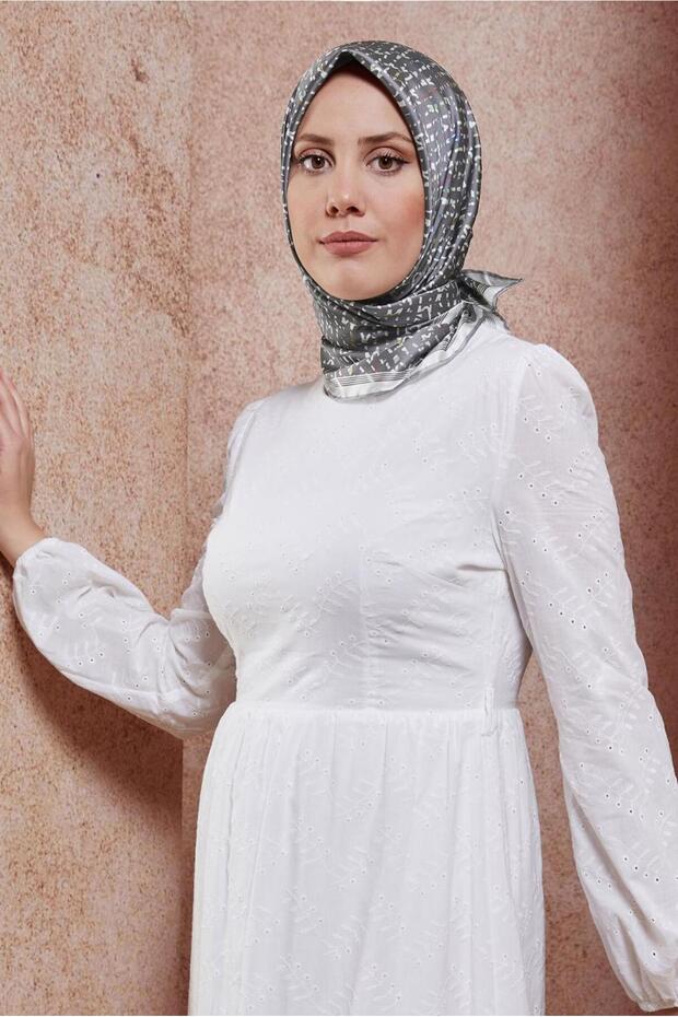 ALVINA PATTERNED SCARF 8412 - USE CUT