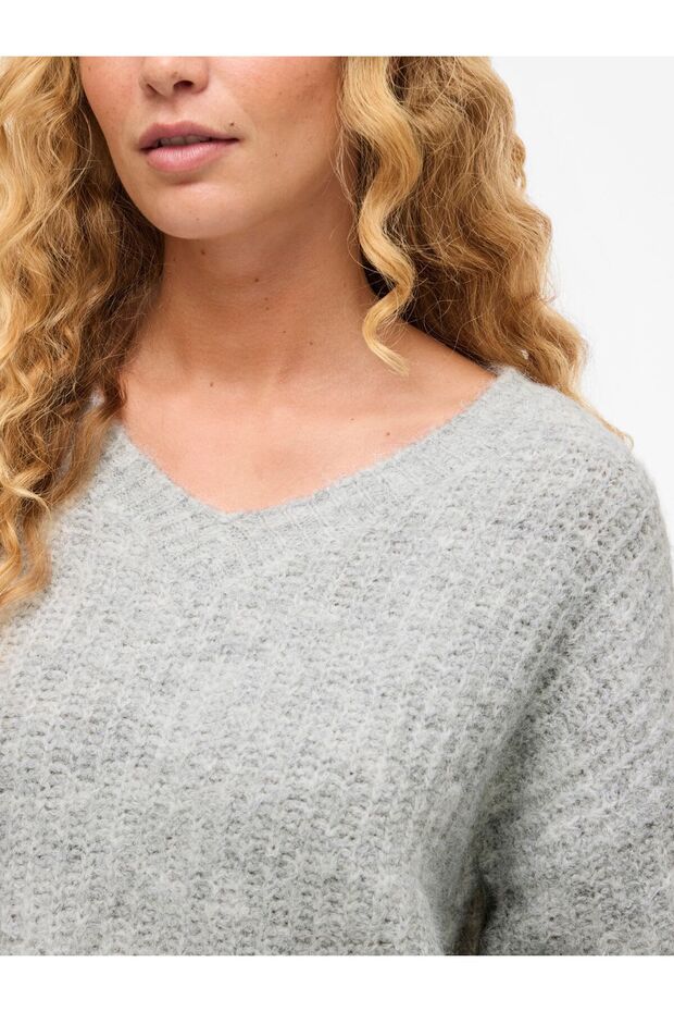 Strickpullover VILAMPE V-Ausschnitt - 6