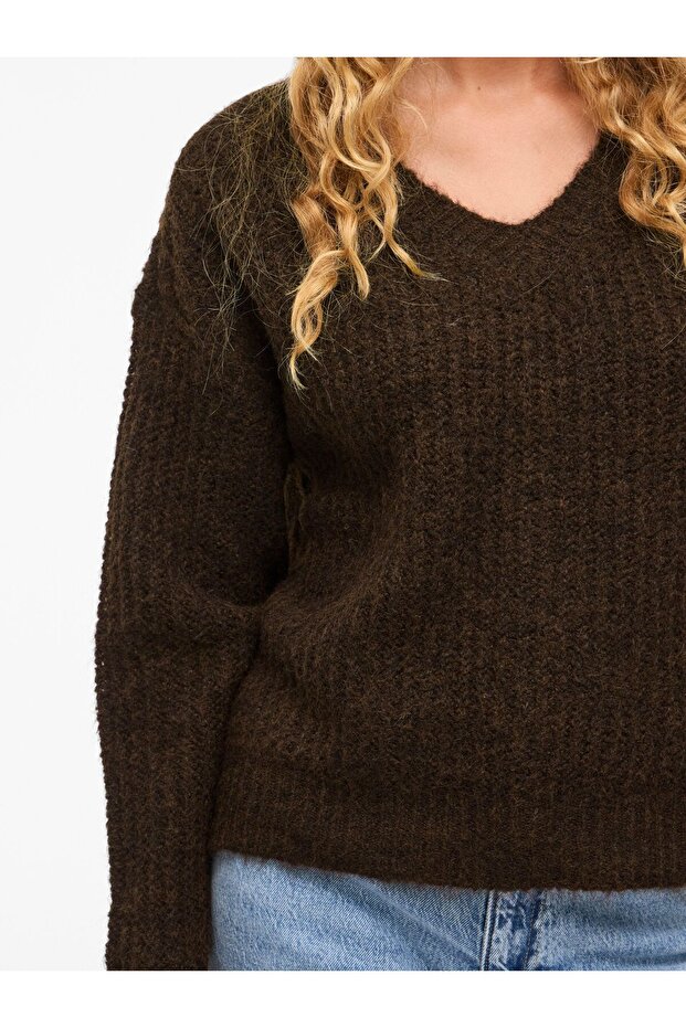 Strickpullover VILAMPE V-Ausschnitt - 6