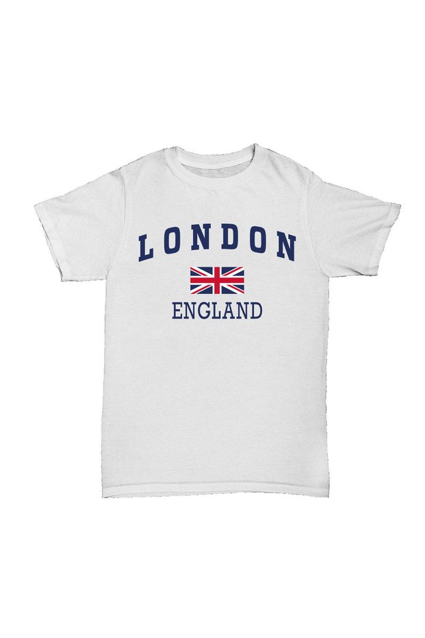 London England Printed Unisex Cotton T-Shirt