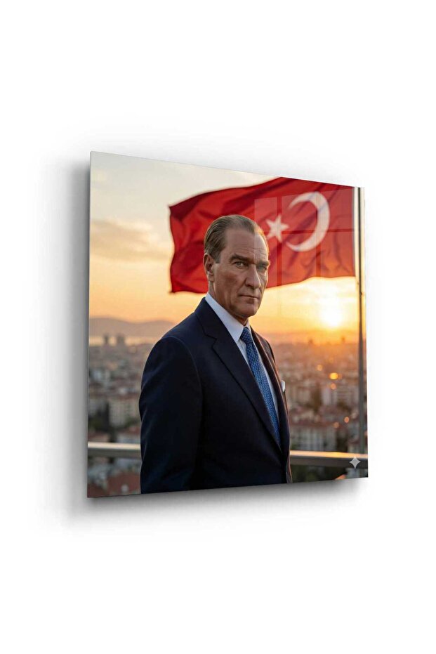 ATATÜRK CAM TABLO