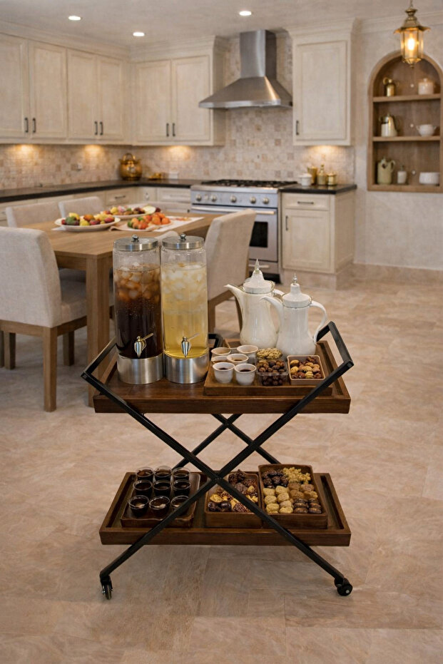 طاولة تقديم( كنسول ترحيب )90*90*35 - 1