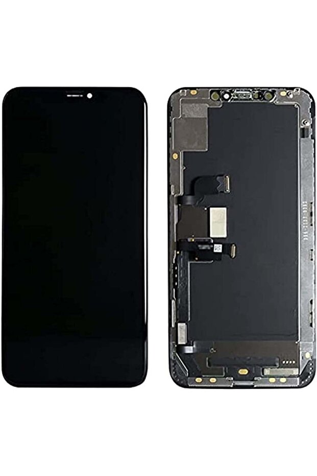 محول رقمي وشاشة LCD تعمل باللمس لهاتف Apple iPhone 7 Plus باللون الأسود
