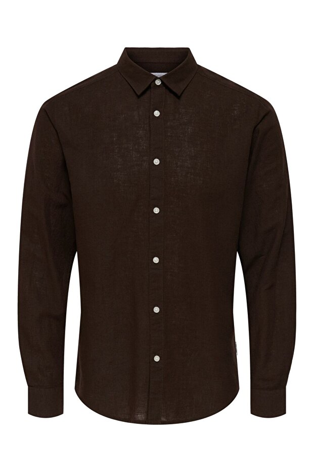 Hemd ONSCAIDEN Leinen Hemd - 1
