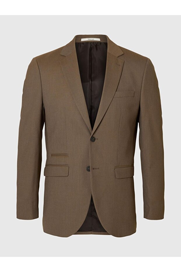 Blazer Gewebter Wollgemisch - 2