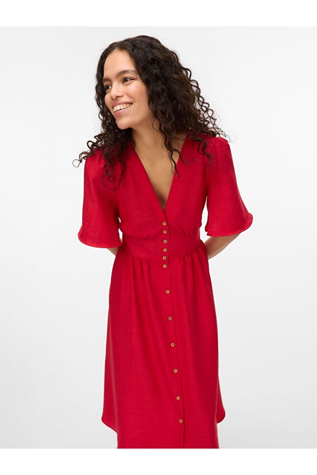 Kleid VMMELANEY Midikleid - 3