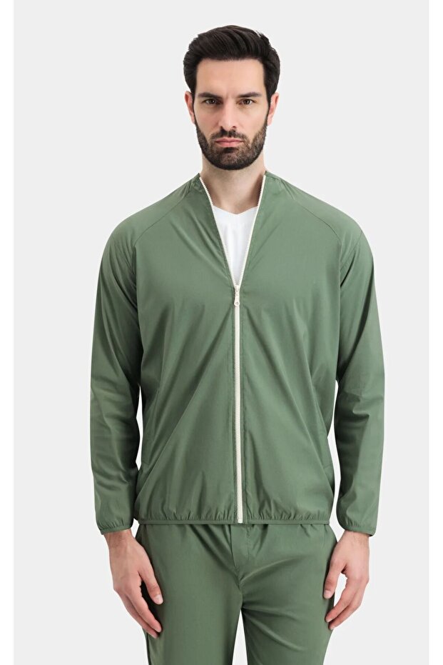 بنطال رياضي زيتوني - 4