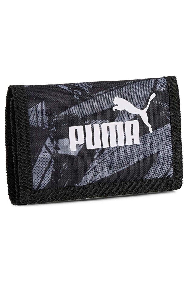 054758- Wallet Phase Aop Wallet Spor Wallet Is Black