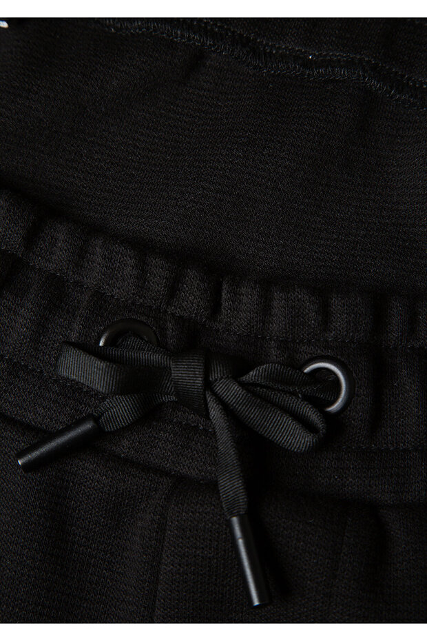 Siyah Örme İnterlok Pantolon 0010489-900 - 8