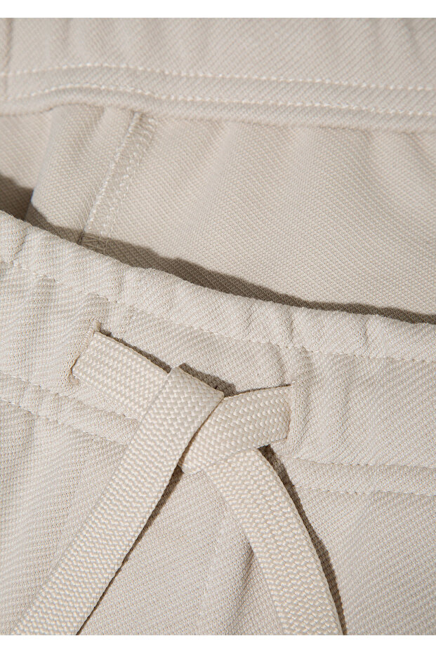 Bej Örme İnterlok Pantolon 0010521-70144 - 8