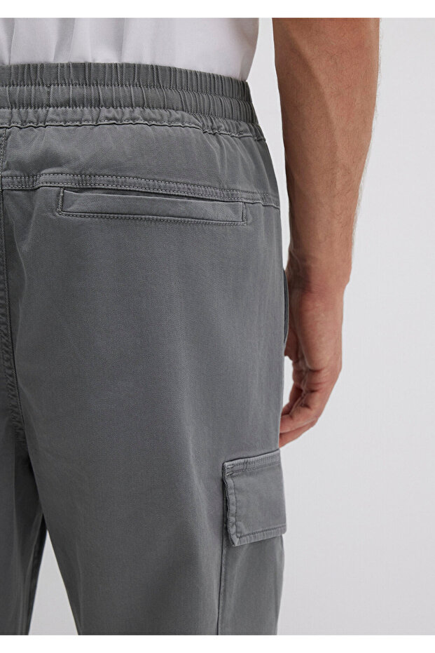 Gray Cargo Pants 0010552-70132 - 7