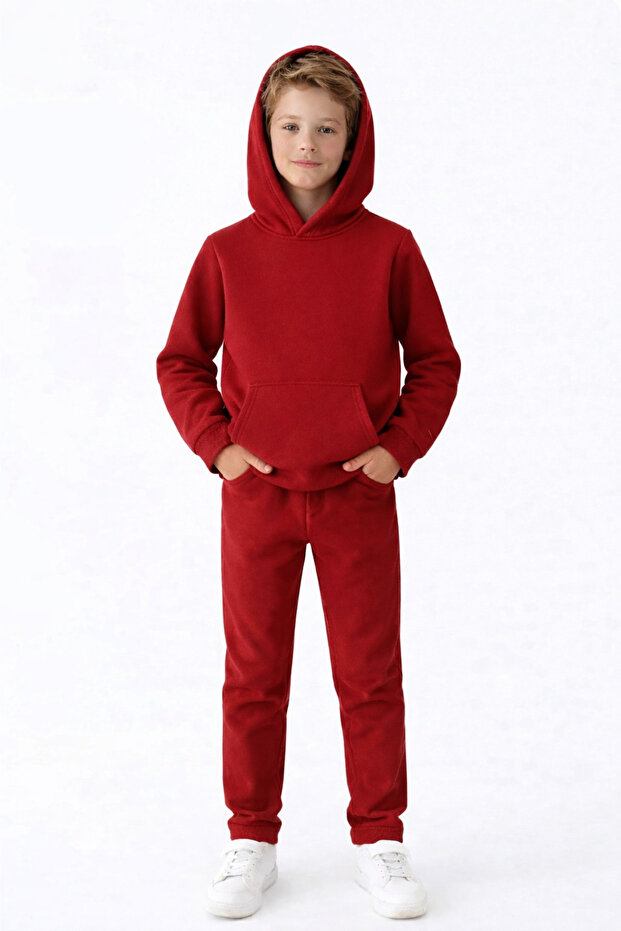 Children's Tracksuit Set Hooded 3 Threads 5-10 Years Old