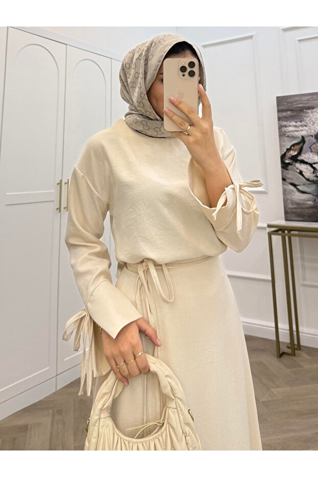 İP BAĞLAMALI BASİC ETEKLİ TAKIM - 2