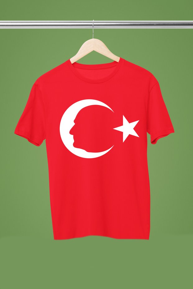 Ataturk and Ayyildiz Printed Cotton Pack Short Sleeved T-Shirts for Youth and Children