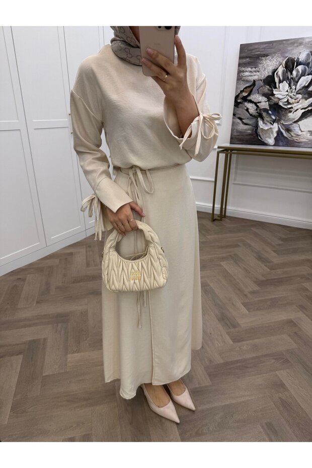 İP BAĞLAMALI BASİC ETEKLİ TAKIM - 3