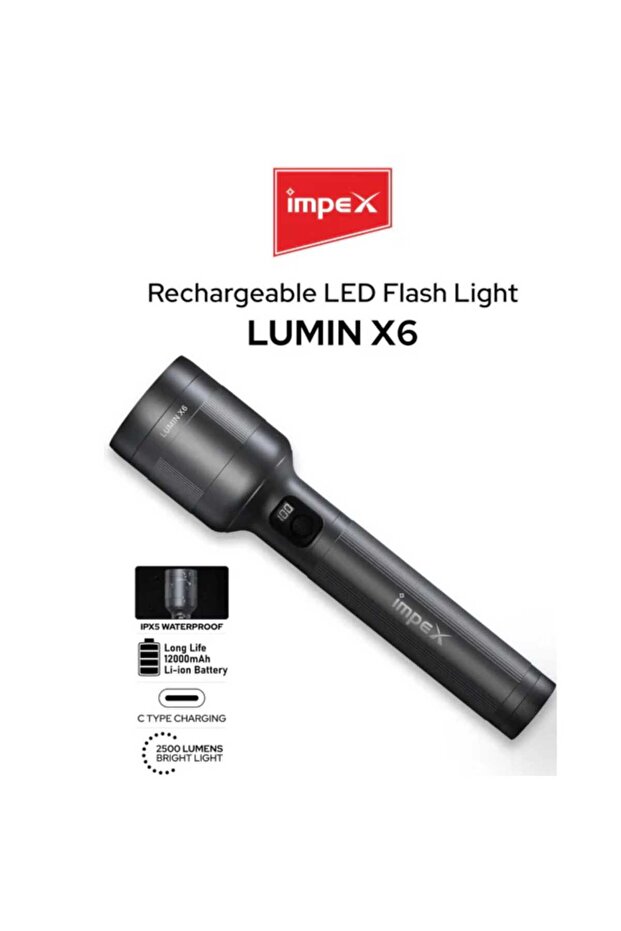LED Flash Light LUMIN X6 - 2