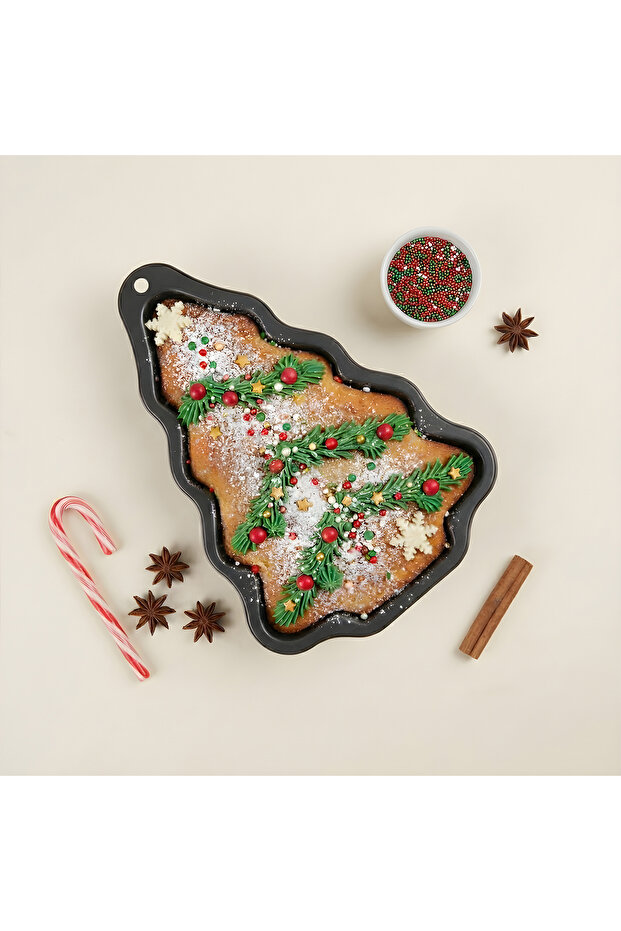 قالب كعكة شجرة عيد الميلاد - 1