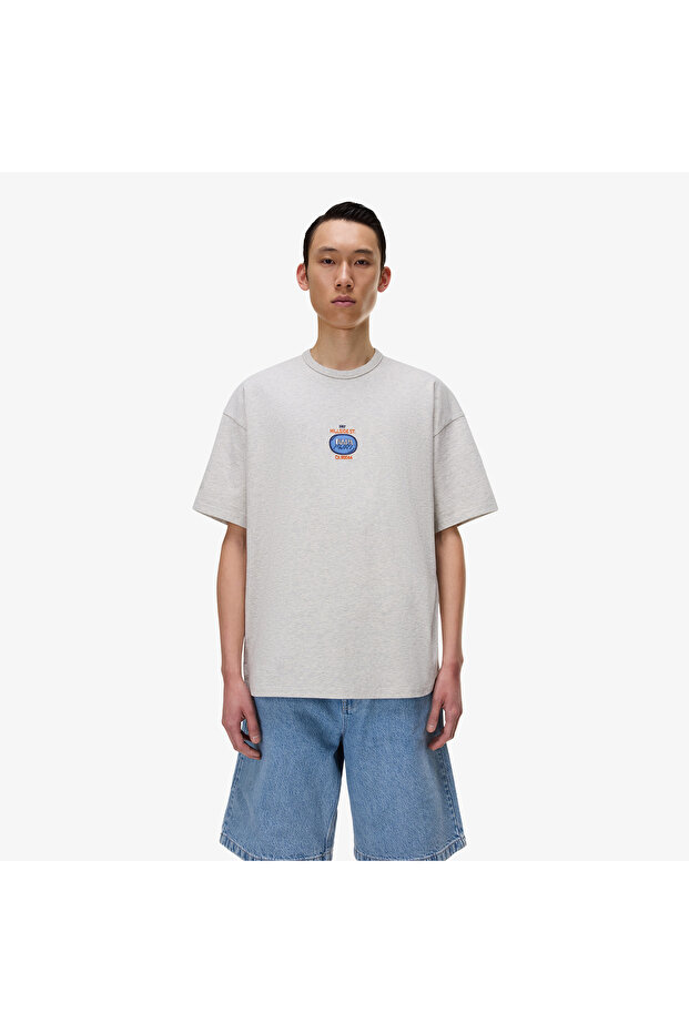 S-Krous Men's Gray T-Shirt