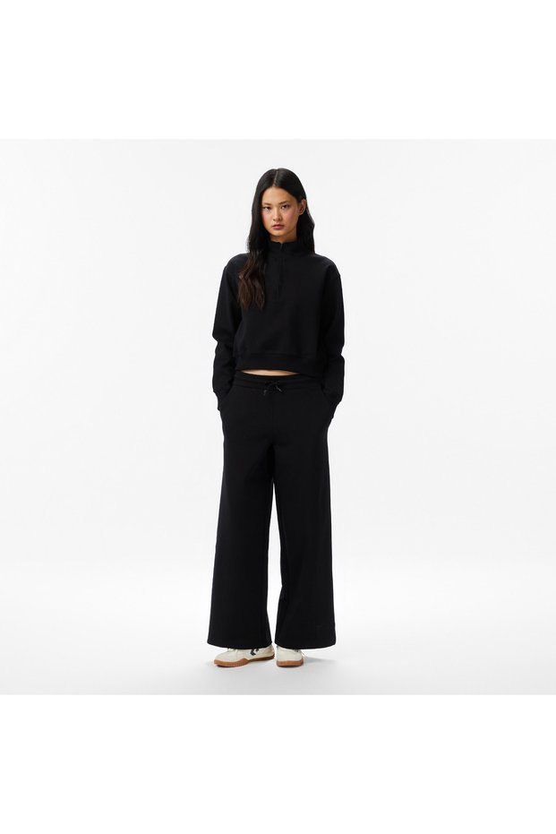 United4 Regular Fit Women's Black Sweatpants