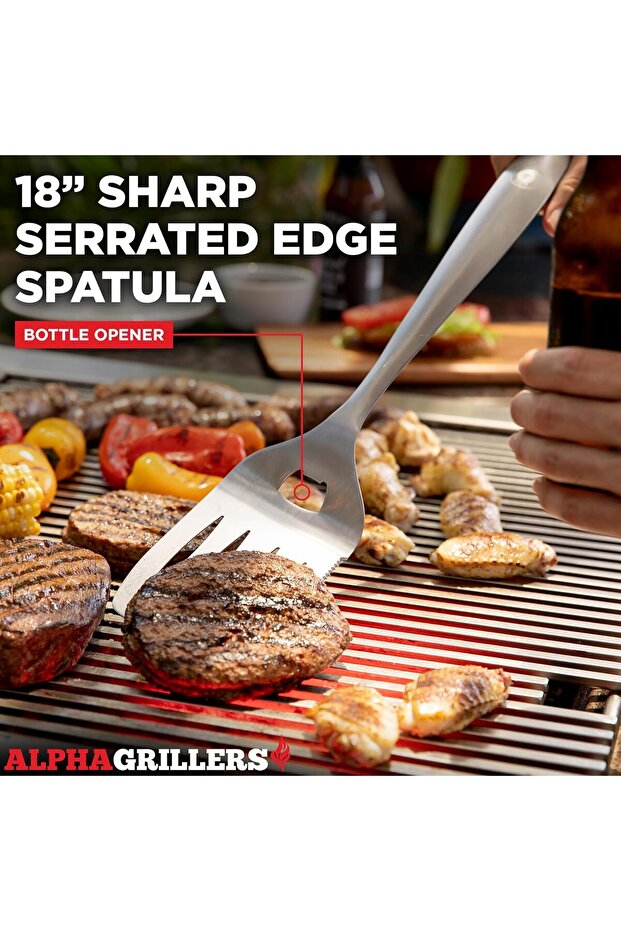 مجموعة أدوات الشواء المكونة من 4 قطع - 5