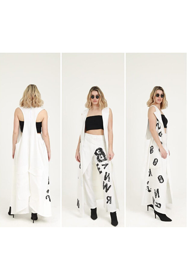 Avant-Garde Vest Pant Suit
