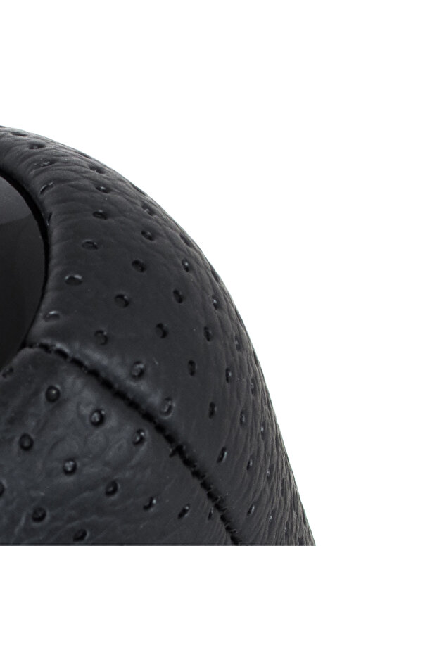 BMW E34 E36 E38 E39 E46 E60 E61 E87 E90 X3 X5 gearshift knob BLACK PERFORATED LEATHER 5 RUNNER - 4