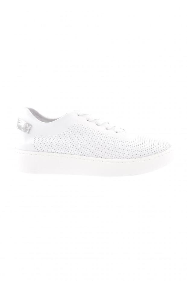 413-23Y Women's Laser Lace-Up Casual Shoes