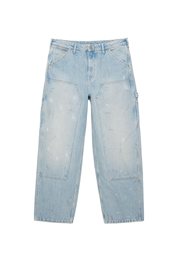 Çift paçalı jean - 3