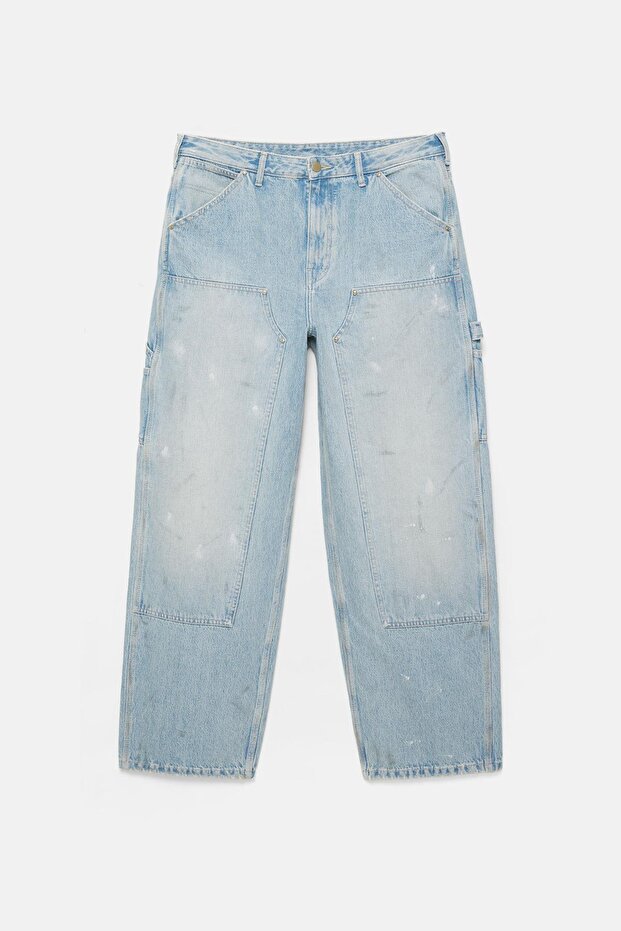 Çift paçalı jean - 7