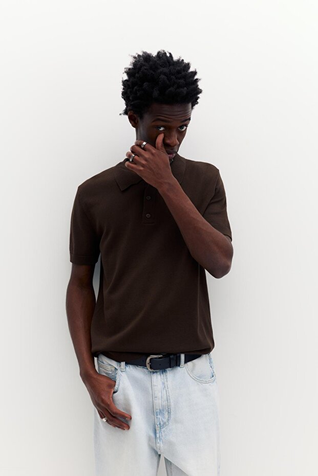 kısa kollu polo - 1