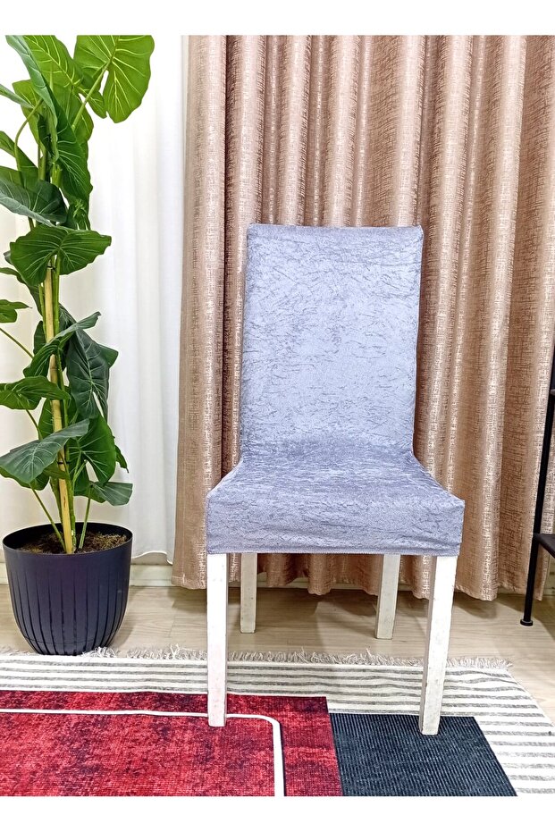 Velvet Patterned Elastic Stretchy Very High Quality Chair Cover