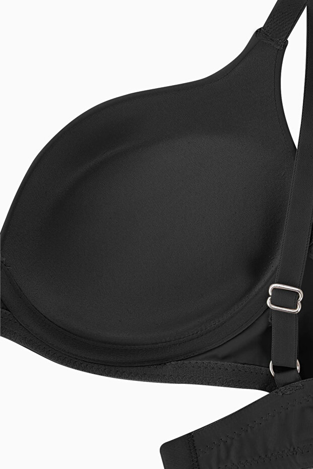 Mia Micro Bra - Push Up Padded - Premium Basic - 2223 - Μαύρο - 2