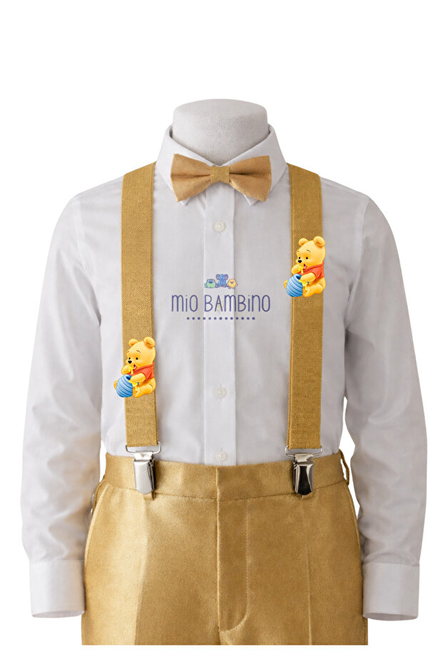 Winnie the Pooh Concept Hanger Bow Tie Special Day Birthday Pants Hanger