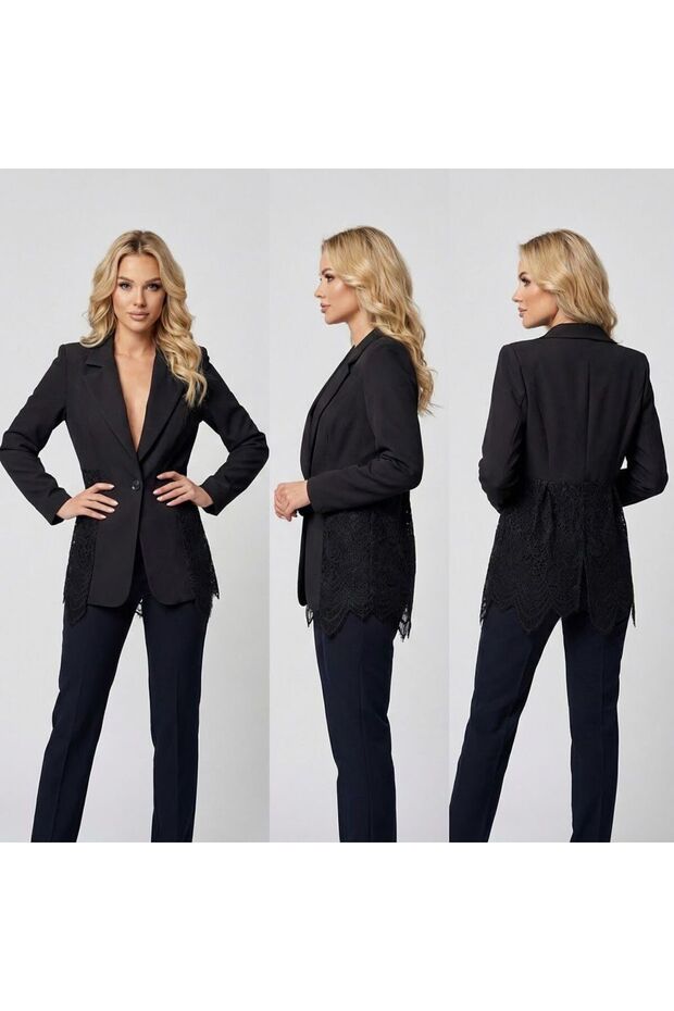 Jacket with lace - 2
